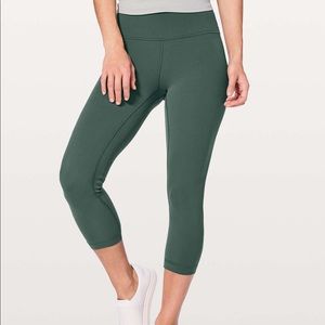 Align crop 21” in teal shadow